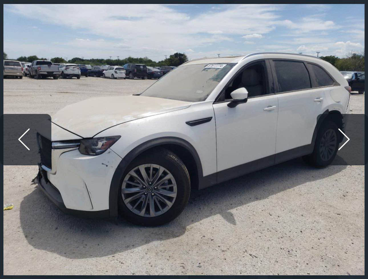 مازدا cx90 
موديل 2024 
عداد المسافات 10 الف كيلو 
مواصفات بريفريد 
محرك 6 سلندر 3300 تيربو 
دفع خلفي ( اكسل ) 
مراوس بسيارة اقل سعر 
*********** بغداد, العراق
