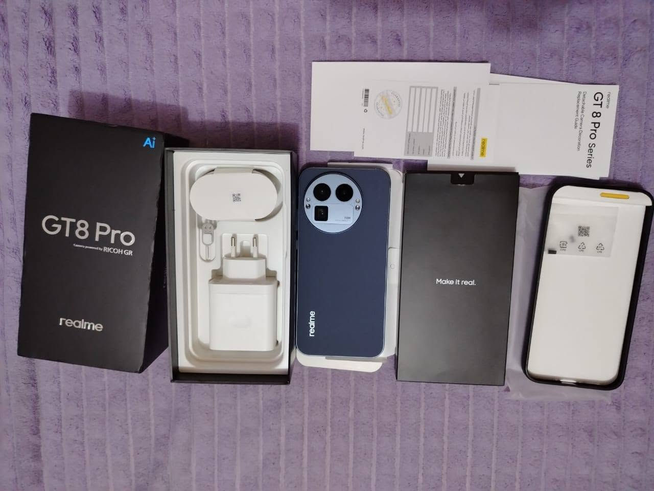 ريلمي gt 8 pro ذاكرة 512 رام 16 نسخة عالمية لون ضمان شركة الوطني صحة البطارية 100% لون ازرق استخدام شهرين نظافة 98 مع كافة ملحقاته للمراوس ب اس 26 الترا او للبيع بسعر مليون و200 مجال بسيط عنواني بغداد اي استفسار عالرقم ***********
