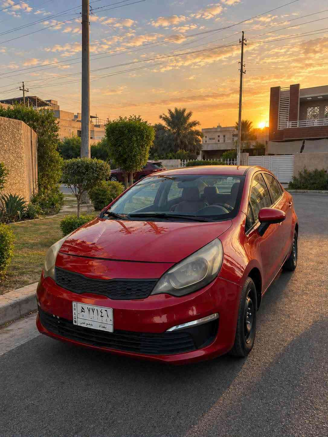 للبيع ريو خليجي موديل ١٦ 
تفاصيلها بالصور 
مكفوله مابيها صبغ 
بيها طخطخات بعدها ممعالجيها واضحه بالصور الدعاميات صبغ 
ب ٧٥ ورقه بيها مجال 
سنويه ساقطه رقم قديم السيارة تجي تشوفها ع وضعها ابيع تجي تفحص بيك خير و تدلل 
مكانها حي الجامعه 
*********** بغداد, العراق
