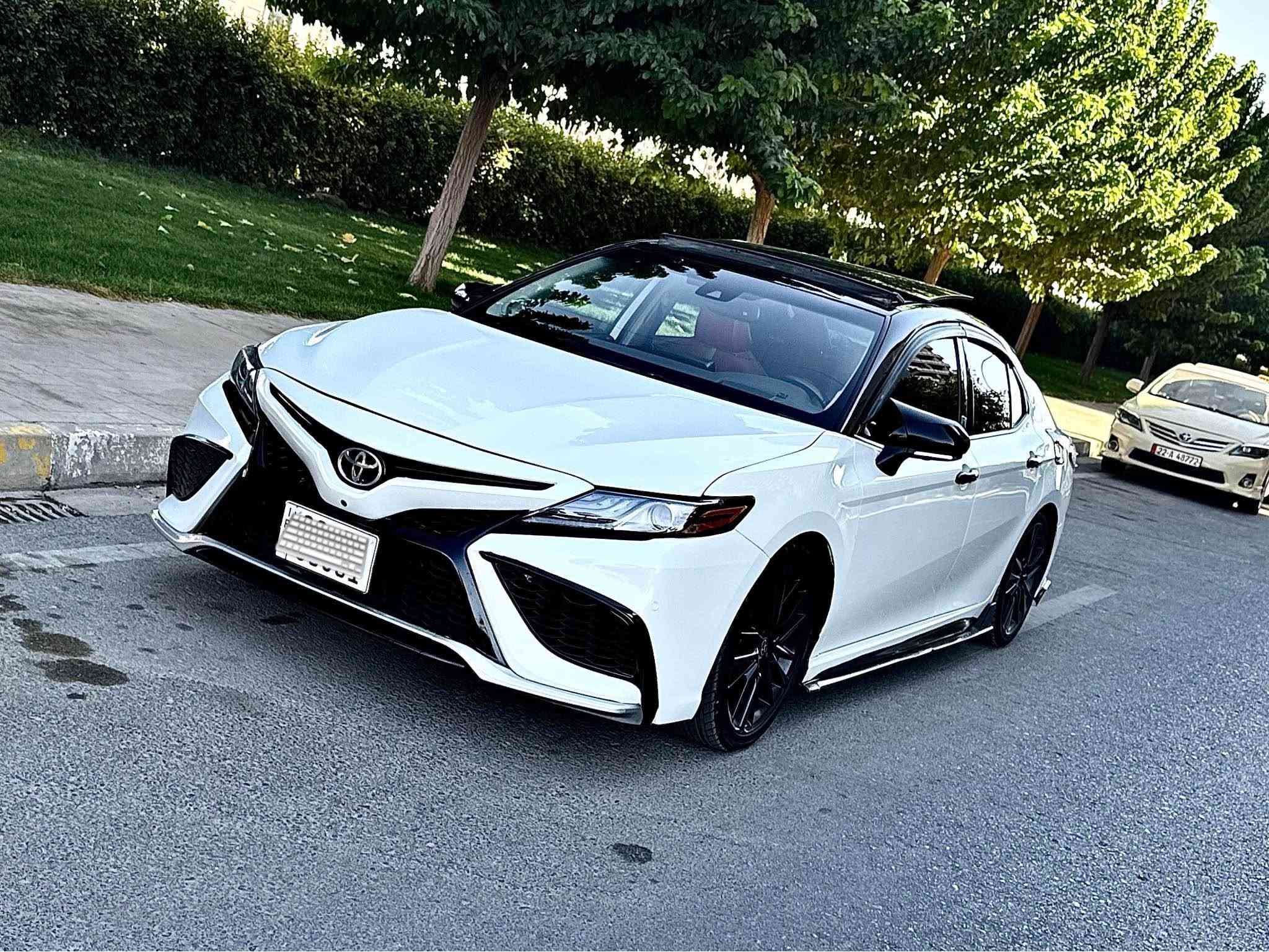 Camry XSE 2021 V6
فول فول مواصفات تو ويل
دواخل احمر
٥ كاميرا
بانوراما
فاست جارج
داتاشو
رادارات امامي و خلفي
كشن تدفئة و تبريد
اعلى فئة
سياره فقط بنيد و نص جاملغ مصبوغ
بدون دواخل بدون ارباك سنوي رقم كلها جديد
مكان سياره اربيل 
واتساب ***********
سعر ٢٣٠$ و مجال

تةنها بونيد و نيو جاملغي صبوغه بى ژورى بئ ارباك فول فول مواصفاته بانوراما داتاشو ٥ كاميرا كوشن سارد و كةرم ناو سور 
*********** أربيل, العراق

