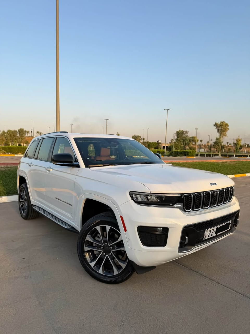 JeeP Overland 2023 وكالة هارلم
العداد : 33.000

فول مواصفات اعلى فئة : 1/1
6 سلندر (3600)
3 شاشات
داتاشو (سرعة بلجام)
كشنات(تدفئة-تبريد-مساج-خزن ميموري)
كشنات خلفية (تدفئة)
حساسات (360) درجة
5 كامرات (360) درجة
رادارات (360) درجة
Night Vision (ناظور ليلي)
جكات : تصعد تنزل (5وضعيات)
توقف ذاتي
بانوراما
صندوق كهربائي
مانع تصادم 
بصمه تشغيل + بصمه ابواب
تدفئه بالستيرن
نظام خرائط GPS 
مري _جانبي_تدفئة
وبعد هواي مواصفات…

ملاحظة : سيارة كفالة عامة جديدة
المكان اربيل
للاستفسار :
***********
***********
