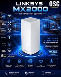 راوتر Linksys MX2000 • رام ٥١٢ • منصب OpenWrt