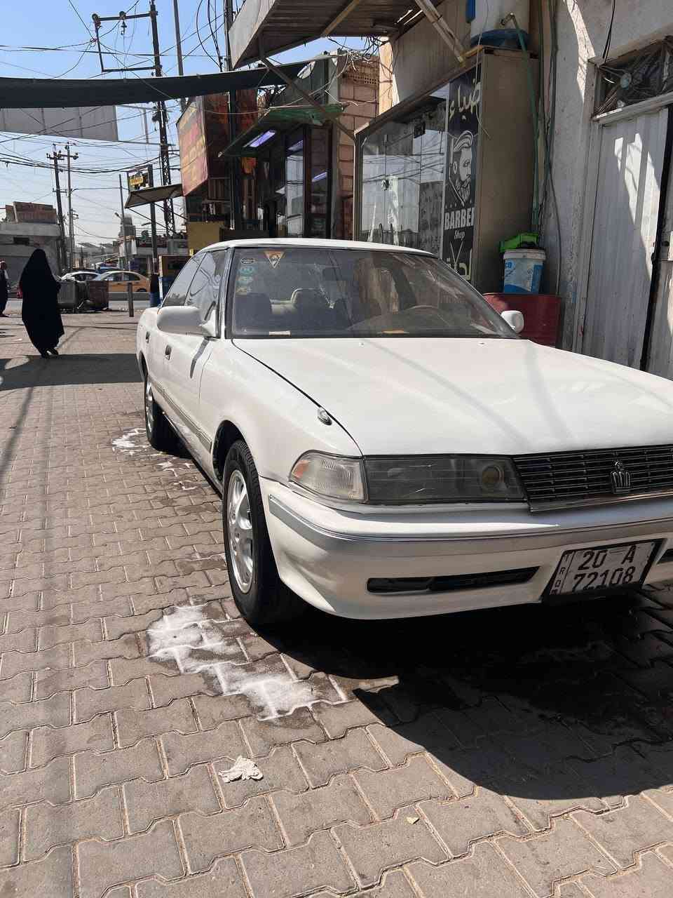 مارك عضم موديل 1992 السعر 45
رقم انكليزي مداور ثاني يوم
مكينه ونجي ناعم مكينتهه بيهه خيط بخار
السياره ناشفه وحلوه تخم تاير جديد
 دشبول مازده ايسر بلاد
تبريد شغال
بيهه مجال بسيط
مكان نجف
الاستفسار ***********
