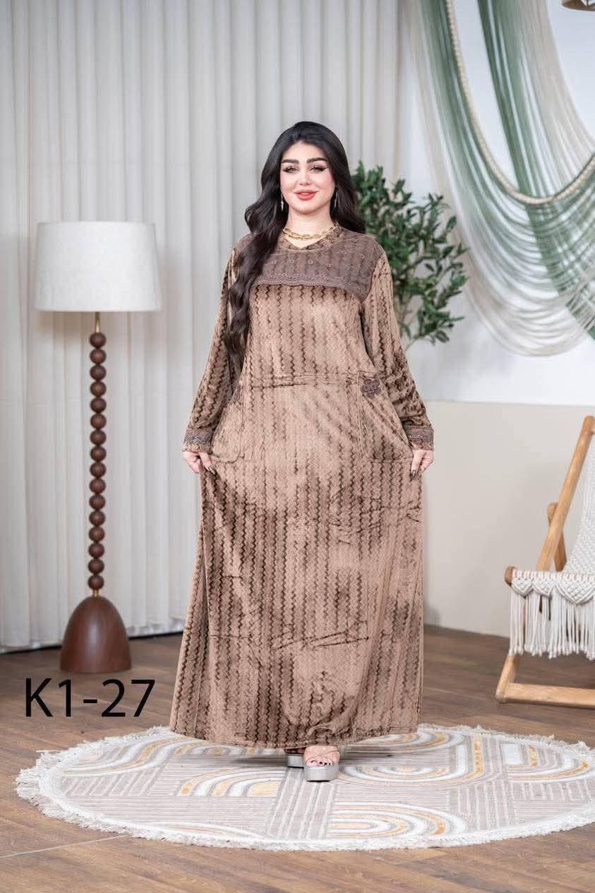 دشداشه مخمل • جاكار تونسي • مقاسات L-XXXL