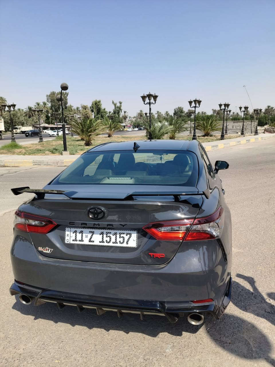 السلام عليكم للبيع مستعجل 
كامري موديل 2024 أمريكي TRD

معروفه مواصفات TRD 

لونين توكلر 

محرك 6 سلندر 

رقم بغداد مميز

بصمة تشغيل وأبواب 

رادارات امامي خلفي

رادارات بل مري 

نقاط عمياء

3 أنظمة قيادة

اوتو هولد 

هند بريك بصمة 

كشن كهرباء

ومواصفات هواي اخرى

العداد : 94 ألف كم

صور الحادث مرفقة 

          الـسـعر : 149بيها مجال

مكان السيارة : بغداد الشعب بوب الشام 

للاتصال : ***********
