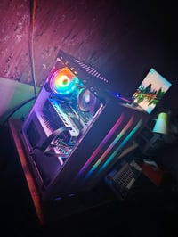 كيس RGB • رايزن 5600X • RX580 ٨جيجا