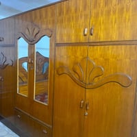 غراض بيت مستعملة جديدة جداً باب خارجي قمرية كيسبان مع نزال سي ان سي غر...