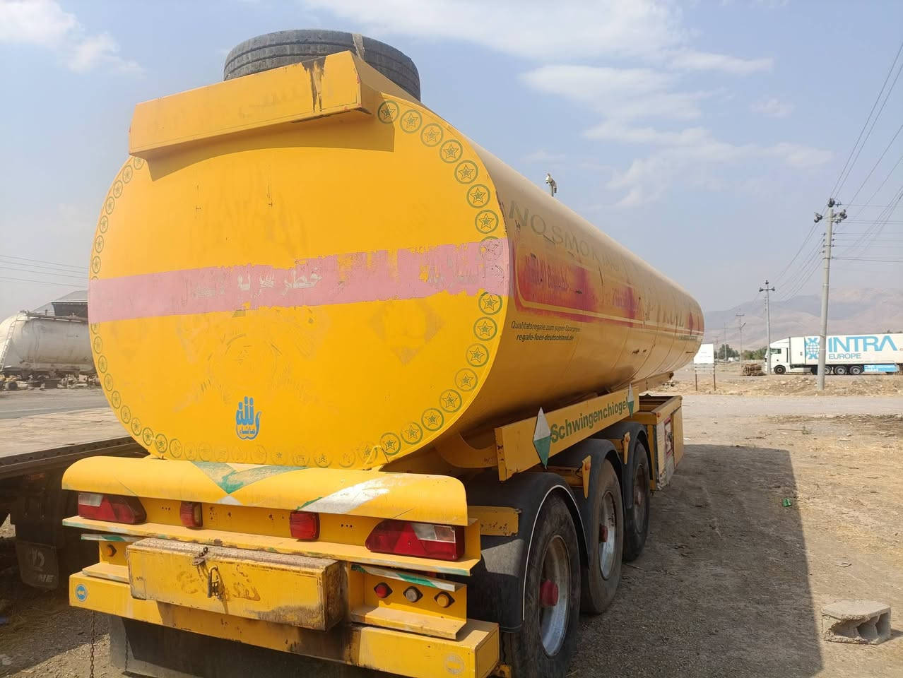 تەنکەر تاک تایە علوج دنگیر bo eco
مەزبوت بۆئیش
شوێن سەیدسادق 
سعر 85 معامەلە 
ژم ***********.  ***********
