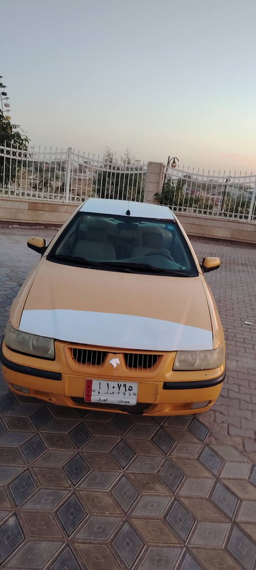 سلام عليكم البيع سمند موديل ١١ رقم ميسان سنويه ٢٨ رقم نكليزي باقي بس على الستلام تحويل مباشر مكينه وكير مكفولات حداديه جديده دواخل جدد السعر ٢٢ مكاني ميسان العماره ***********

