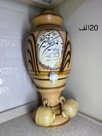 فاترينه زاويه • لوحه مناظر • حب فخار