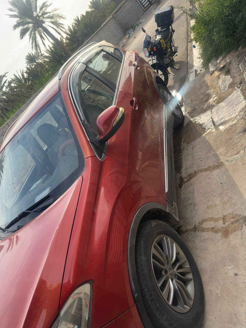 للبيع!
شيري تيكو 5 /2018
مواصفاتها :فتحه بصمه تحكمات ستيرن 
تبريد خير من الله قوي كلش بارد 
السياره عليها ادامه و فلاتر نوزلات و بلكات جديده

بيها  قطعتين صبغ الجاملغ والباب الايسر جهه السايق بدون اي دواخل 
السياره رقم بغداد ماشيه 188 الف كيلو  تحويل ثاني يوم 
مكانها واسط قضاء الحي 
***********
سعره 85 وبيه مجال تدلل 
‏سعرها مناسب بلنسبه لموديلها 
وتحياتي ♥️
