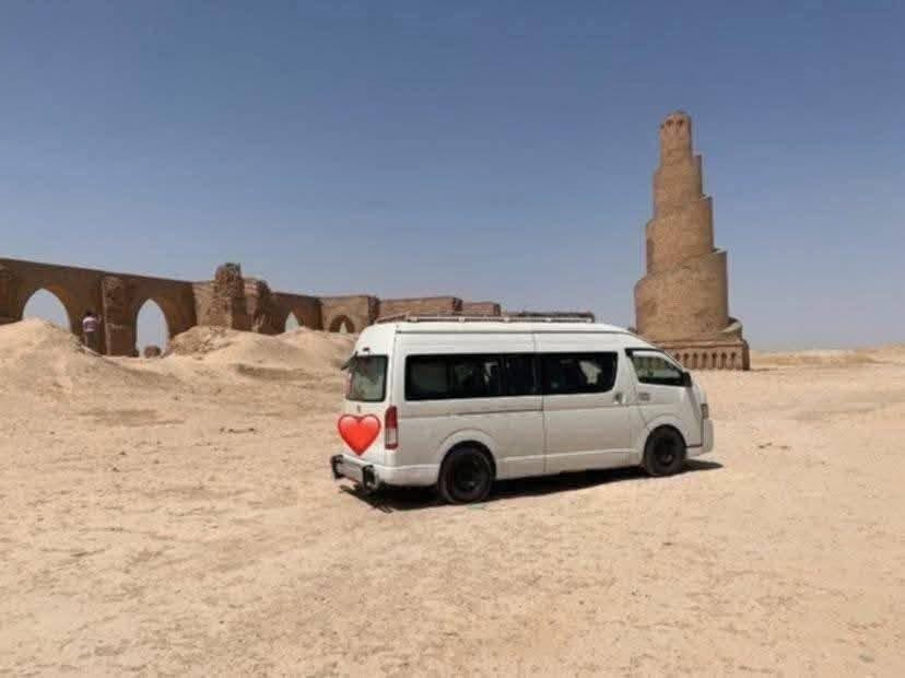 سلام عليكم
متوفرة باص تويوتا هايس ١٤ راكب مكيفة مقاعد سياحية إلى كافة العتبات المقدسة و السفرات إلى شمالنا الحبيب والمحافظات عامه بأنسب الاسعارر
***********
