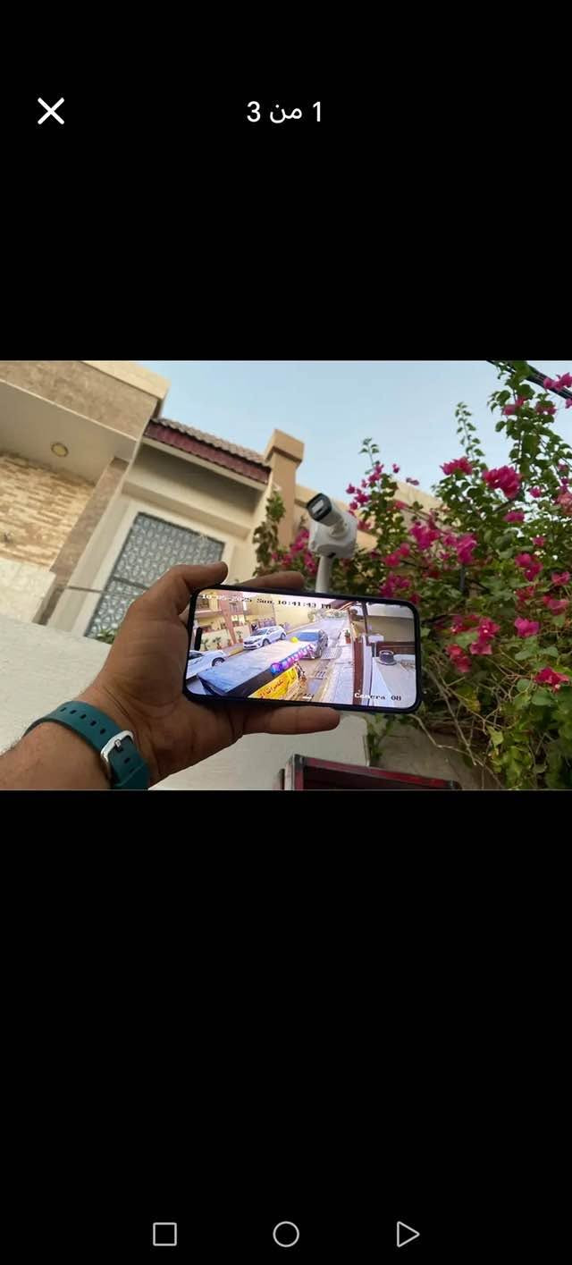 📹🔒 فني تنصيب وتركيب كاميرات المراقبة في كركوك 🔒📹

هل تحتاج إلى حماية ومراقبة بيتك، محلك أو مكتبك؟
نوفر لك خدمات تركيب وبرمجة كاميرات المراقبة باحترافية ودقة.

✅ تنصيب وتركيب الكاميرات
✅ برمجة وضبط أجهزة DVR / NVR
✅ ربط الكاميرات بالموبايل 📱
✅ صيانة وإصلاح الأعطال
✅ فحص وضبط جودة الصورة والرؤية الليلية
✅ خدمات للمنازل والمحلات والشركات

📍 المحافظة: كركوك
👨‍🔧 الفني: محمد العزاوي
📞 للحجز والاستفسار: ***********

🔐 أمانك وممتلكاتك… تحت المراقبة دائماً 🔐

نص مكتوب في الصور:
- 1 من 3