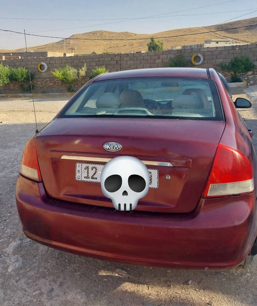 كيا سبكترا موديل ٢٠٠٧ نينوى باسمي
صبغ عام بدون دواخل شرط
محرك ٢٠ شرط  كير شرط تخم جديد عنوان تلعفر  ***********
*********** سنجار, نينوى
