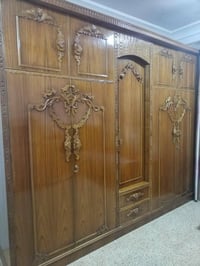 قنصور • خشب صاج عراقي • ٥ أبواب