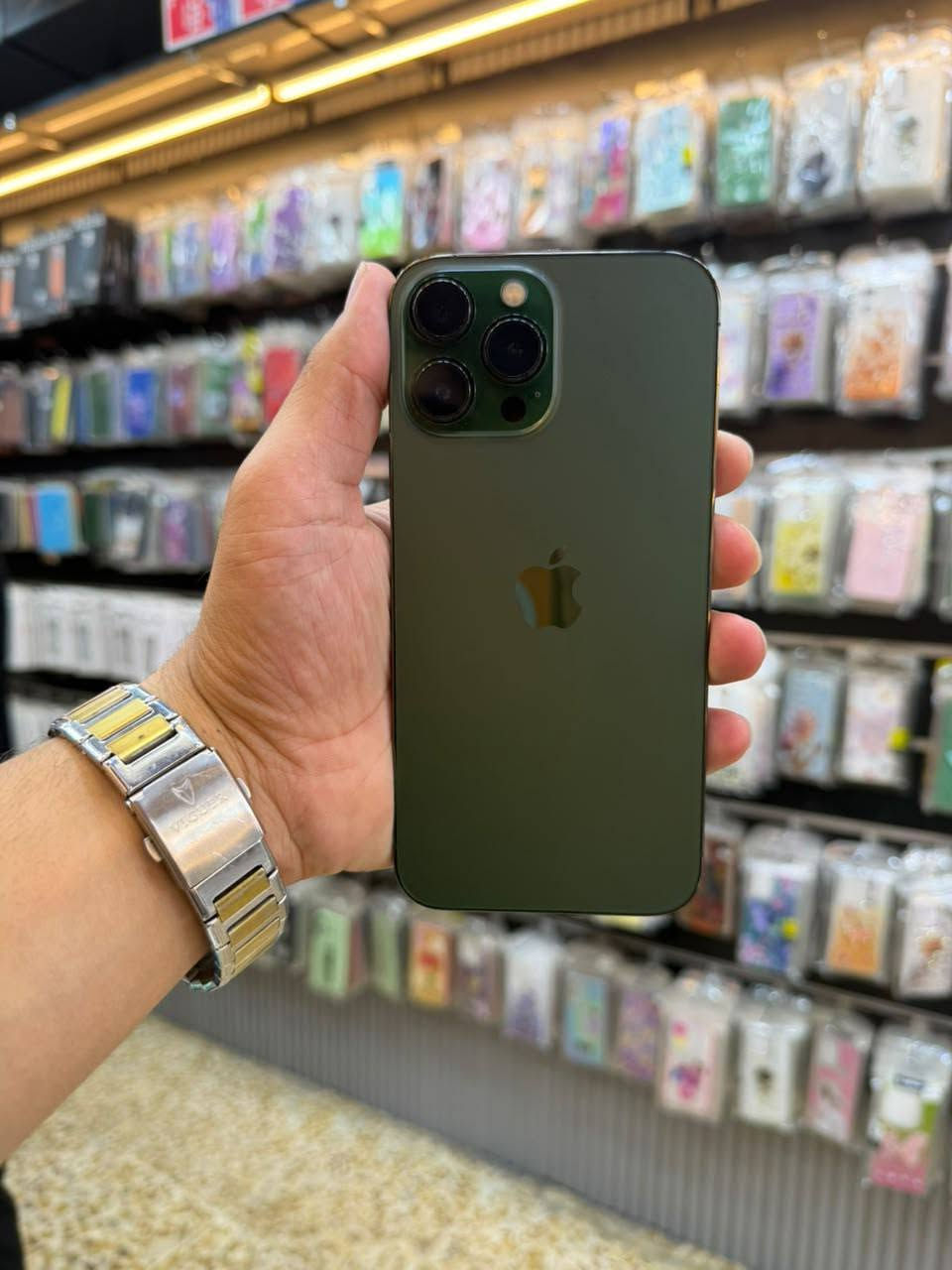 ايفون 13برو ماكس
🔥السعرر نار 490 الف🔥
الذاكره 256🔥
 شاشه مستبدله اصليه✅
بطاريه مستبدله 83✅
 سيم 2✅
النضافه💯
بصمه شغاله ✅
ضمان جهاز  +وصل محل👍
توصيل جميع المحافظات 🚕
عنوان محل موصل سوق النبي مقابل خزان ماء📍
       سنترـــM
للاستفسار رقمي بي واتساب راسلني🤳 
***********
