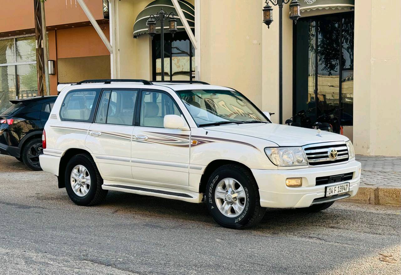 لاندكروز مديل 2007 سعر157 ستفسار تصل رقم *********** خليجي كفاله عامه من ضربه تبديل ماعده خشم جاملغ مامي شويه صبغ باقي كفاله عامه فول موصفات شاشه كامره تحكم ستيرن مثبت سرعه مكينه 6سلندر فتحه داخل بيجي 7راكب تبريد3قطع حداديه جديده تخم تاير مكان السياره كربلاء
