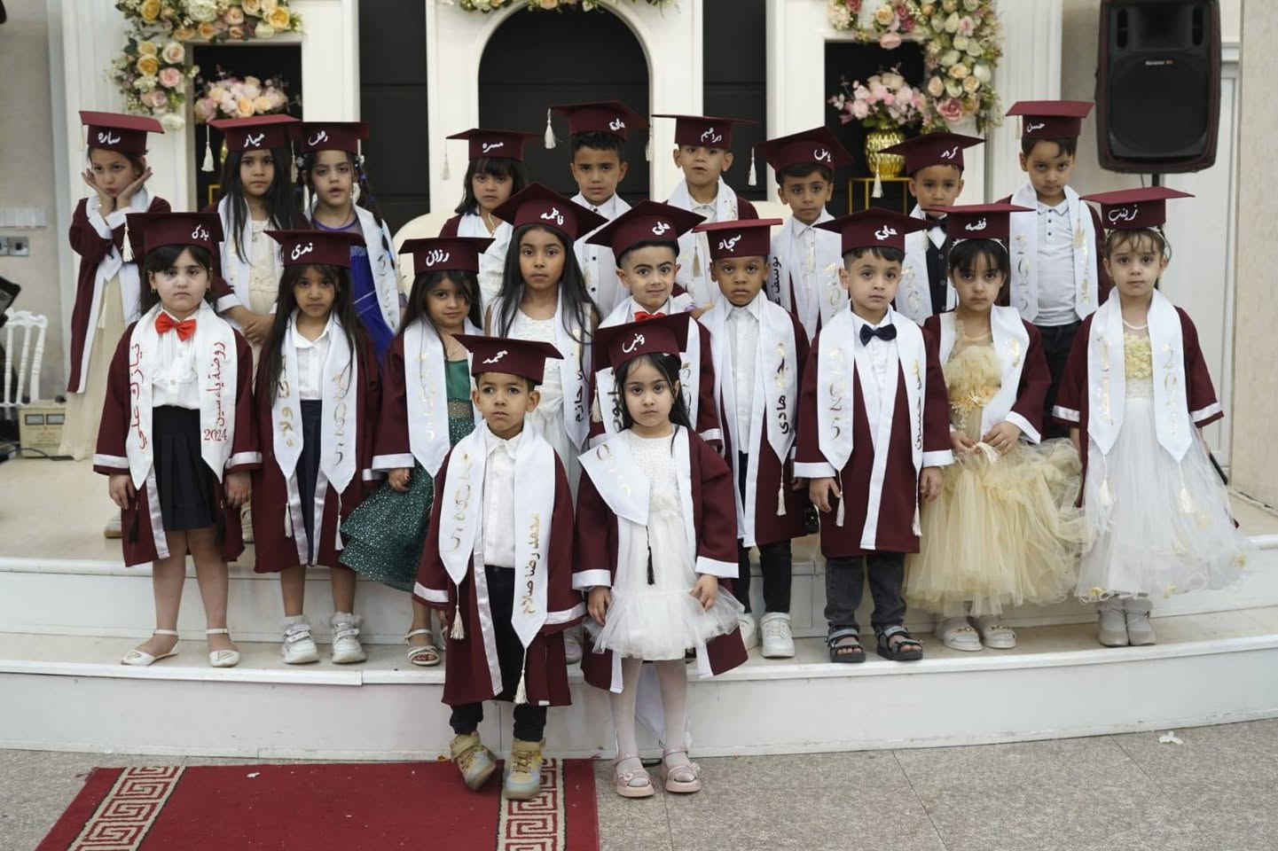 📢📢📢 إعلان هام 📢📢📢
💫 بمناسبة انطلاق عامنا الجديد، تعلن روضـة وحضانة يـاء سـيـن النموذجية (حُلم الطفولة) عن عرض خاص:
🎉 تخفيض الأقساط لأول 10 طلاب مسجلين:

القسط الشهري: 50 ألف فقط

النقل (للأحياء القريبة): ٢٥ألف

🌸 نستقبلكم وأطفالكم الأحبة بكل حب ورعاية 🌸
✦ تلاميذنا براعم اليوم وأغصان المستقبل ✦
✦ حيث الريادة في التعلم ورعاية الإبداع ✦
✦ نفكر ونبدع لنصل إلى الابتكار ✦

🔹 مميزاتنا:
1️⃣ غرف حضانة خاصة مجهّزة بكافة وسائل راحة الطفل.
2️⃣ صالة ألعاب حديثة (فكرية – ترفيهية) مع مسابقات يومية تحفيزية لتنمية القدرات وحب الدوام.
3️⃣ قاعات دراسية نموذجية مهيّأة بأحدث الوسائل.
4️⃣ منهاج تعليمي متكامل يشمل: (العربية – الإنجليزية – الفرنسية – الإسلامية – الرياضيات – العلوم – الفنون – الرياضة – الأناشيد).
5️⃣ تقديم وجبة غذائية صحية مجانية يوميًا للأطفال.
6️⃣ خدمة نقل مريحة وآمنة للطلبة.
7️⃣ كادر من المعلمات المتخصصات بخبرة عالية وشهادة تربية رياض أطفال.
8️⃣ نظام مراقبة حديث بكاميرات عالية الدقة تغطي جميع القاعات والممرات (صوت وصورة) لضمان أقصى درجات الأمان.

📍 العنوان: كربلاء – حي الرسالة – مقابل الملعب – بجوار صيدلية لارين
📞 للحجز والاستفسار: *********** (واتساب + تليگرام)

🌟 أطفالنا حلم جميل وأمل منتظر 🌟
