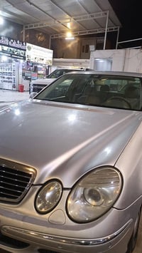 مارسدس 2004 E211  كشنات كهرباء وتدفئه  مرايات شفط  تبريد قطعتين  حساسا...