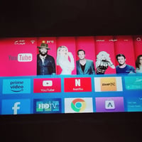 تلفاز SMART TV مستعمل للبيع الموقع الزعفرانية جسر الجديد للتواصل 07749...