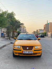 سمند 2017  اصفر برتقالي  ماشية 159 رقم بغداد باسمي  مصفر الخط والهيئه ...