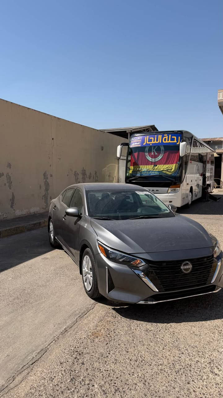 سلام عليكم 
NISSAN SENTRA S 
موديل 2024 
جملغ ربع بوند سبغ 
بدون دواخل بدون ايرباك 
☎️***********
سعر 122 مجال للطيبين اكر, نينوى
