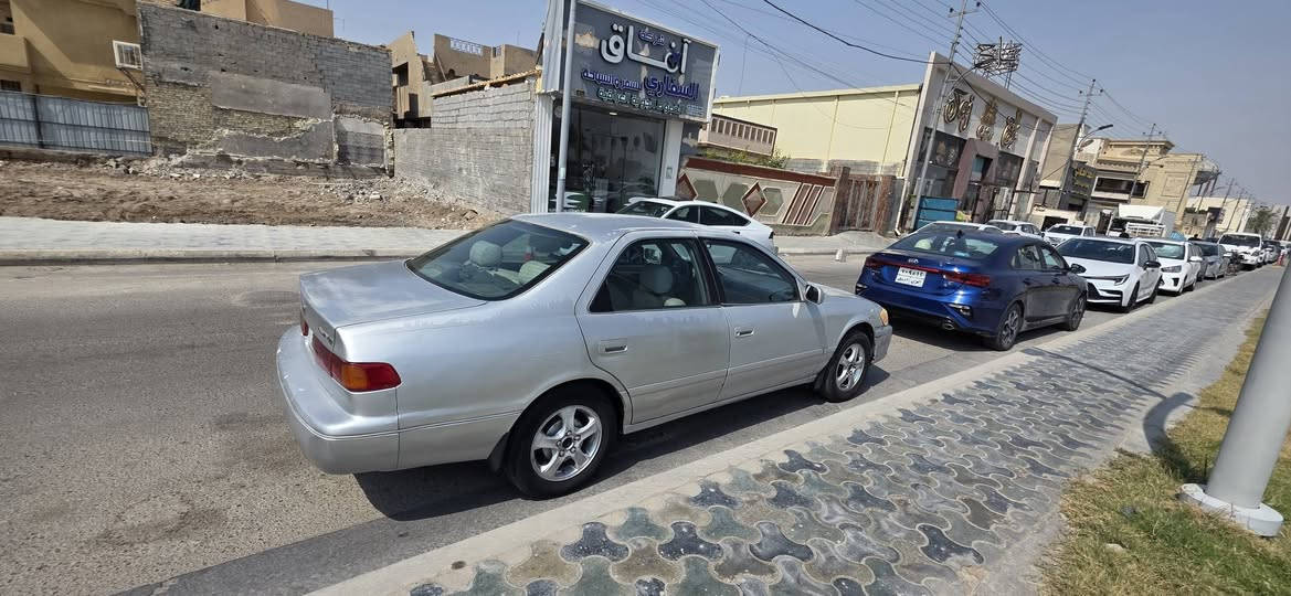 كامري 2000رقم بغداد بسمي تحويل ثاني يوم كير محرك كفاله تخم تاير صدر جديد اربع جام كهرباء محرك ابو الكف 
سياره جارده بدون ضربه قويه تبريد ثلج سياره جاهزه 
العنون فلوجه 
السعر 65 وبيه مجال 
***********
للبيع فقط اعتذر عن المراوس

