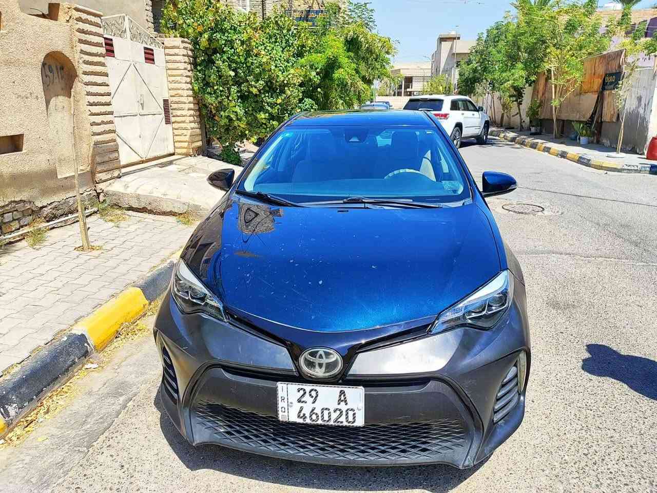 السلام عليكم
كورلا للبيع موديل 2018 XSE فول 1/1
الضرر جاملغ أمامي مصلح عالبارد
اللون ازرق نيلي 
 السياره بصمة 
محرك 1800 المرغوب 
بصمة بيبان 
بصمه صندوق
فتحه(سلايد)
كامرة خلفي
مودات قياده
SMART-ECO-COMFORT-SPORT
مانع نزلاق
ماشيه 54000  كيلو 
ويل كروم
هتير بل مري 
هيتر بل استيرن 
شفتات استيرن
رادار امامي وتحديد مسار
تبريد بيانو
لايت عدسه
واوامر صوتيه
مثبت سرعة
كشنات جلد 
كشنات كهرباء 
كشنات تدفئه 
السعر  135 وبيها مجال بسيط
للتواصل ***********
***********

