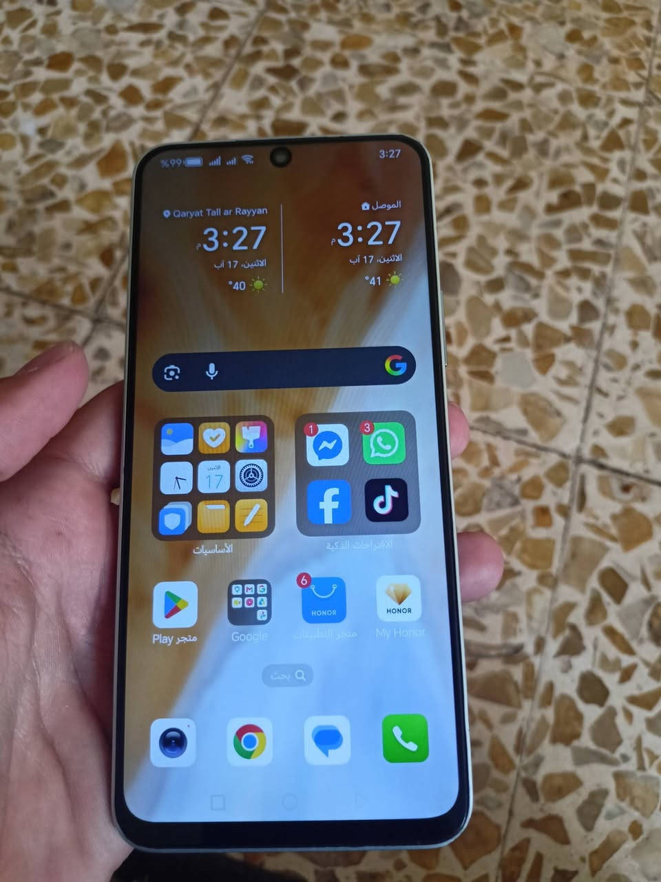 السلام عليكم
هونر x8a للبيع
مبدله شاشه فقط
السعر 140
مكاني الأيمن حي المأمون

***********
