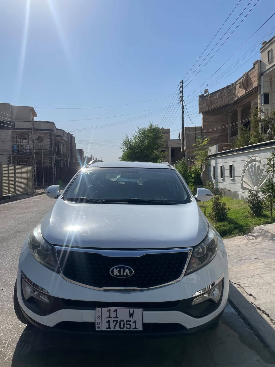 السلام عليكم
سبورتج موديل 15 خليجي ماشية 82 الف حقيقي  رقم بغداد الدولي الجديد  تحويل الثاني اليوم مكفوله من صبغ ومن ضربه  وفتح وتبديل السونار موجود بالمنشور 
مكينه 2000دوش تحكم ستيرن حساسات  خلفيه كأمره خلفيه السعر 
150 وبيه مجال قليل 
مكاني بغداد البياع /حي الاساتذة 
‭***********
