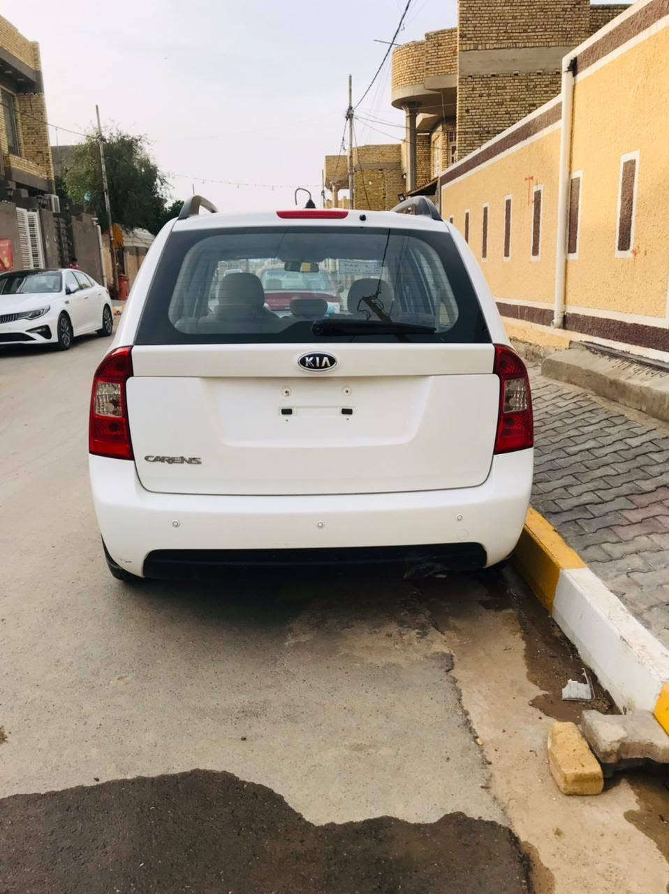 سلام عليكم كيا كارنز ٢٠٠٨ خليجي كير محرك مكفول بلادي غير مفتوح تبريد رقم بغداد مشروع وطني سنويه بأسمي صبغ فقط بدون حادث كما موضح بالسونار مكانه واسط الشهداء السعر  ٩٥ قفل والصور بالمنشور ***********
