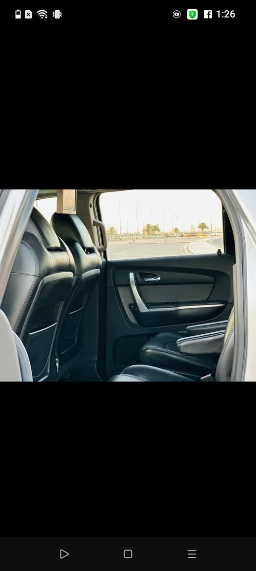 🚘 للبيع GMC Acadia موديل 2009
المالك: عباس عدنان وادي

🔹 سنوية جديدة
🔹 السيارة شبه خالية من الحوادث، فقط شبر بالباب الخلفي
🔹 كفالة عامة من الضربة
🔹 بنورما
🔹 محرك V6
🔹 7 راكب
🔹 تحكم ستيرن
🔹 كشنات كهرباء
🔹 شاشة
🔹 سقف شاشة
🔹 شاشة دشبول
🔹 كاميرا خلفية
🔹 سياقة ذاتية
🔹 خزن ميموري
🔹 الكهرباء كلها شغالة وما بيها نقص
🔹 التبريد شغال
🔹 تخم تأيير السيارة مجهزة فول

السيارة فل كامل ومواصفاتها ممتازة.
السعر: 135 وقابل للتفاوض بالمعقول.

📍 المكان: بابل – الحلة
📩 للجادين: راسلني خاص، وبيك خير ودلل.

📞 ***********،موجود اتصال ومراسله واتساب 

للعلم، مواصفات أكاديا 2009 تشمل محرك V6 سعة 3.6 لتر وناقل حركة أوتوماتيك 6 سرعات، مع توفر 7 مقاعد بحسب الفئة.

