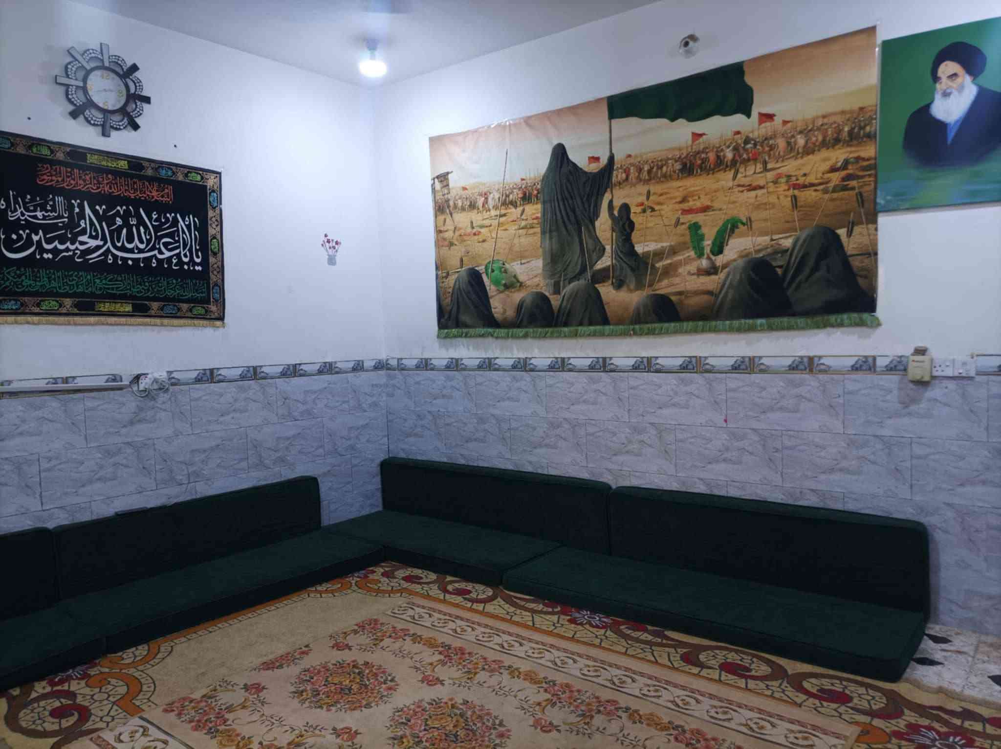 سلام عليكم دار زراعي منطقه حي الحسن العسكري دوانم لازم المساحه ١٠٥ م الواجهة ٧ والنزال ١٥ بناء حديث درجه اولى طابق ونصف مسلح المنطقه تم إنشاء مياة الصرف الصحي زائد كساء مادة السبيس باقي تبليط عن قريب جدا اتصل وتدلل ***********
