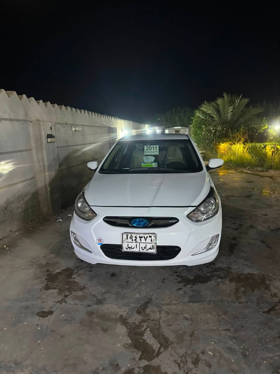 سلام عليكم اكسنت موديل ١١ رقم اربيل القديم سياره جاهزه وحلوه مرتبه مكانه واسط زبيديه السعر ٧٨ 
***********
***********￼
