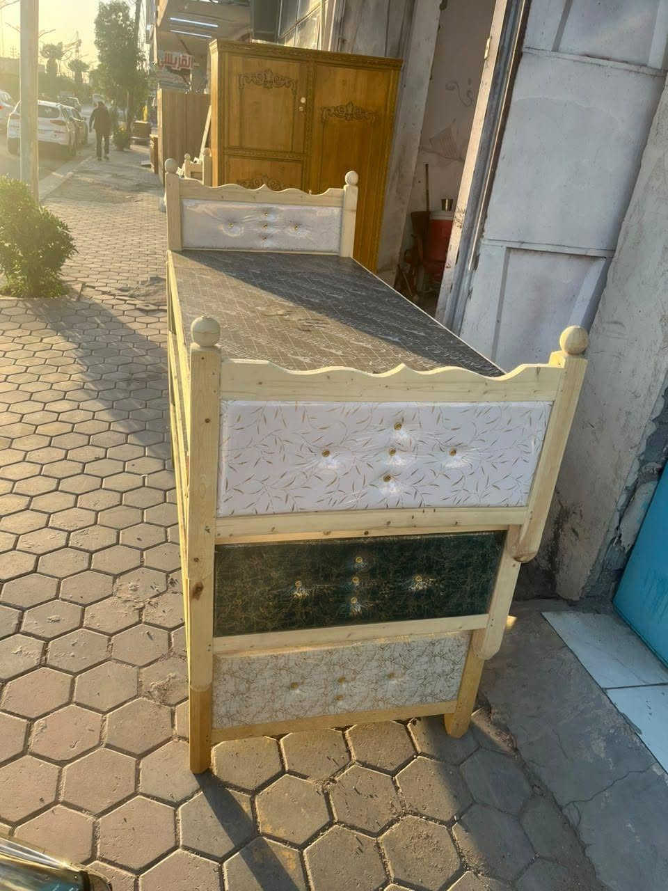 متوفرة جميع جرابي درجة أولى طابق و طابقين للحجز والاستفسار مراسله الصفحة او عل واتساب *********** كربلاء, العراق

نص مكتوب في الصور:
- GH-B114
- سلطان موبيليا
- www.sultanahsap.com.tr
- كرادة خارج - ساحة عقبة بن نافع - بداية شارع ٤٢ - خلف معجنات الفراشة
- GH-B112
- كرادة خارج - ساحة عقبة بن نافع - بداية شارع ٤٢ - خلف معجنة الفراشة
- 190*