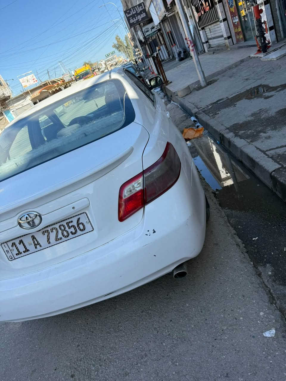 كامري ٢٠٠٨ صبغ عام شرط بدون دواخل شرط الكير المحرك بي اثر تبخير تواير جدد خلفي وامامي فول مواصفات فتحت سقف محرك ٢٤٠٠ اربع سلندر السعر ٨٢ وبي مجال للطيبين 
المكان الموصل جانب اليمن غرب جامع اليقضه
رقم الهاتف 
***********كورك 
***********اسيا
