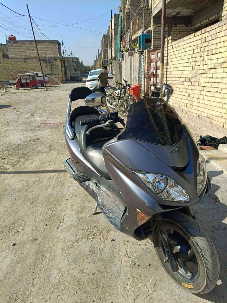 (مكلف بل نشر)السلام عليكم فورزة للبيع موديل 2008 دراجة مكينتهة مكفولة من تنقص وتبخير وفتح مال رمبة علة أيدي مو مال شارع نواقص دبلات خلفية وجاملغ امامي واكو بعض التلحيضات بل كفرات العنوان دورة ابو دشير رقم صاحب الدراجة 
‏‪ ***********‬‏متواجد واتساب وخط السعر مليون و 100وبيهة مجال
