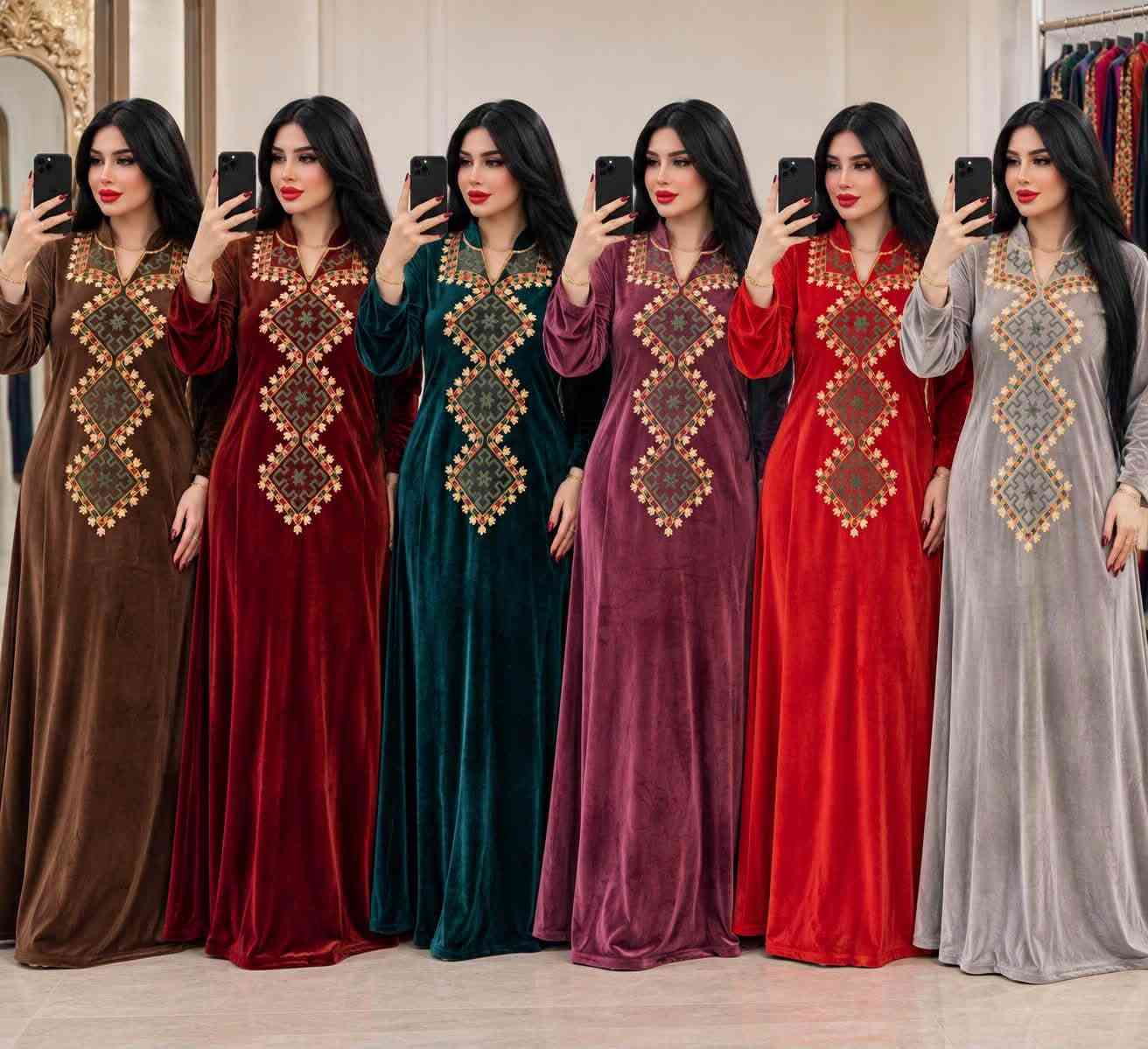 دشاديش نسائية • مخمل • جملة