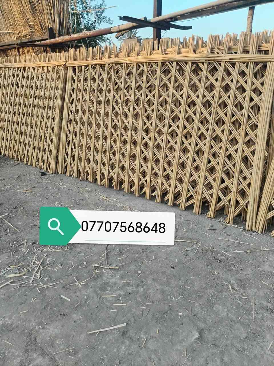 السلام عليكم ورحمة *********** يوجد تخومة من جريد النخل كراسي وكرويتات ام نفر وانفرين شغل درجة اولة ويوجد قطع اسياجات مال حدايق ويوجد باريه مال تسكيف حقل غرف حدايق مضايف دواوين تغليف اسياج تغليف خزان تنطي عازل برودة تغليف اسياج بي ارسي تغليف قواطع ديكورات مطاعم ديكورات كوفيات هاذ التراث العراقي الجميل ويوجد خيزران مال رايات درجه اولى الطول ٦ أمتار مكاني بغداد وهاذ رقمي *********** ويوجد توصيل

نص مكتوب في الصور:
- ***********
- @atu_2002 ***********
- *********** @aitu_2002
- جدران الطول 3 متر والعرض 2 متر ***********
- ***********