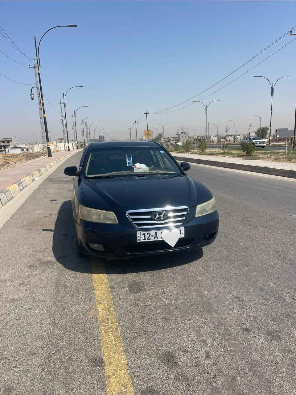 سوناتا موديل2007  محرك 6vحجم 3300محرك وكير شرط رقم نينوى جديد مصبوغه احزام جماليه السعر خاص ‭***********‬
