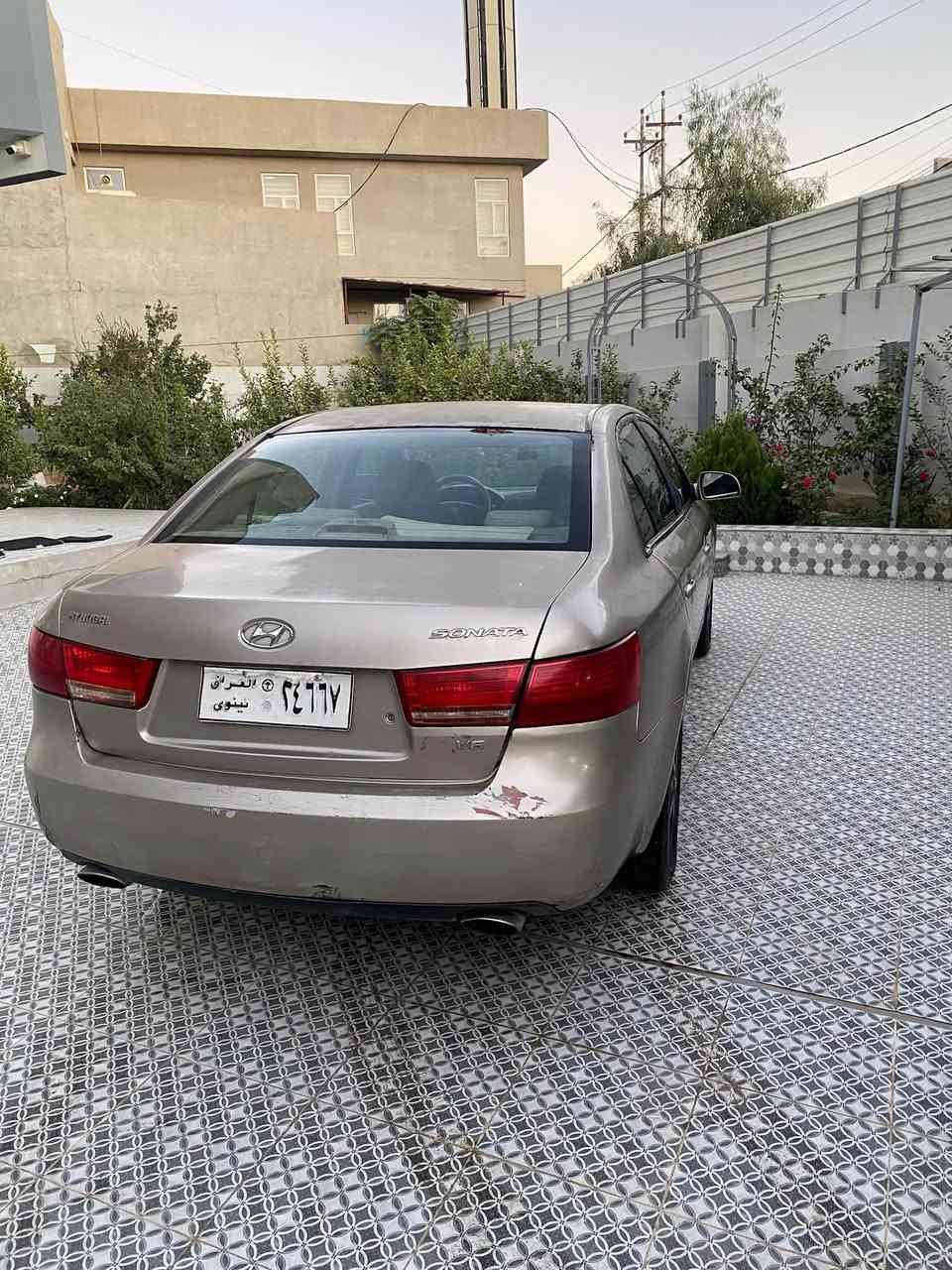 سوناتا موديل 2007 رقم نينوى باسمي سنويا جديده
محرك كير شرط 
محرك 6 سلندر حجم 3300
سياره بيها صبغ عام اثر تحرير 
جاهزه طخم امامي خلفي طخم تاير جديد 
كابون بانزين بيها 
مكانها موصل الايسر 
سعر 73 وبيها مجال بسيطط
بيع نقد فقط
***********
