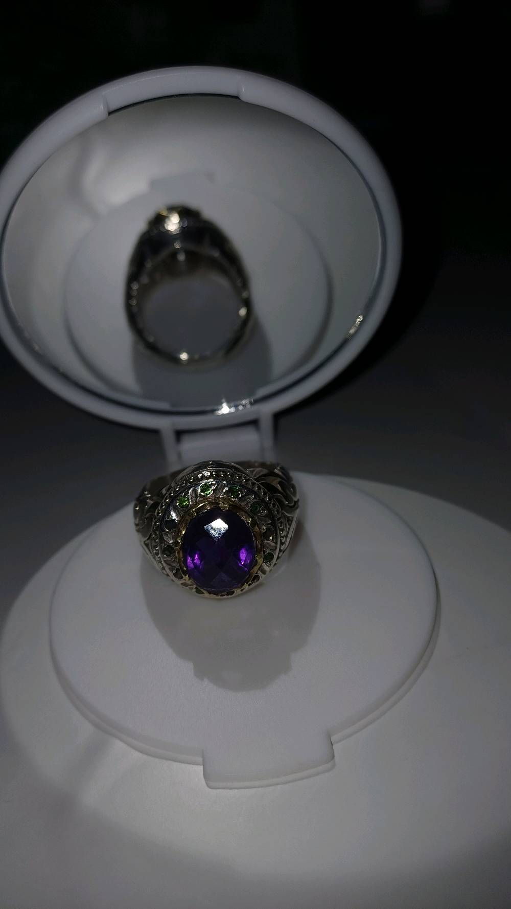 خاتم • جمشت طبيعي • صياغة ثقيلة