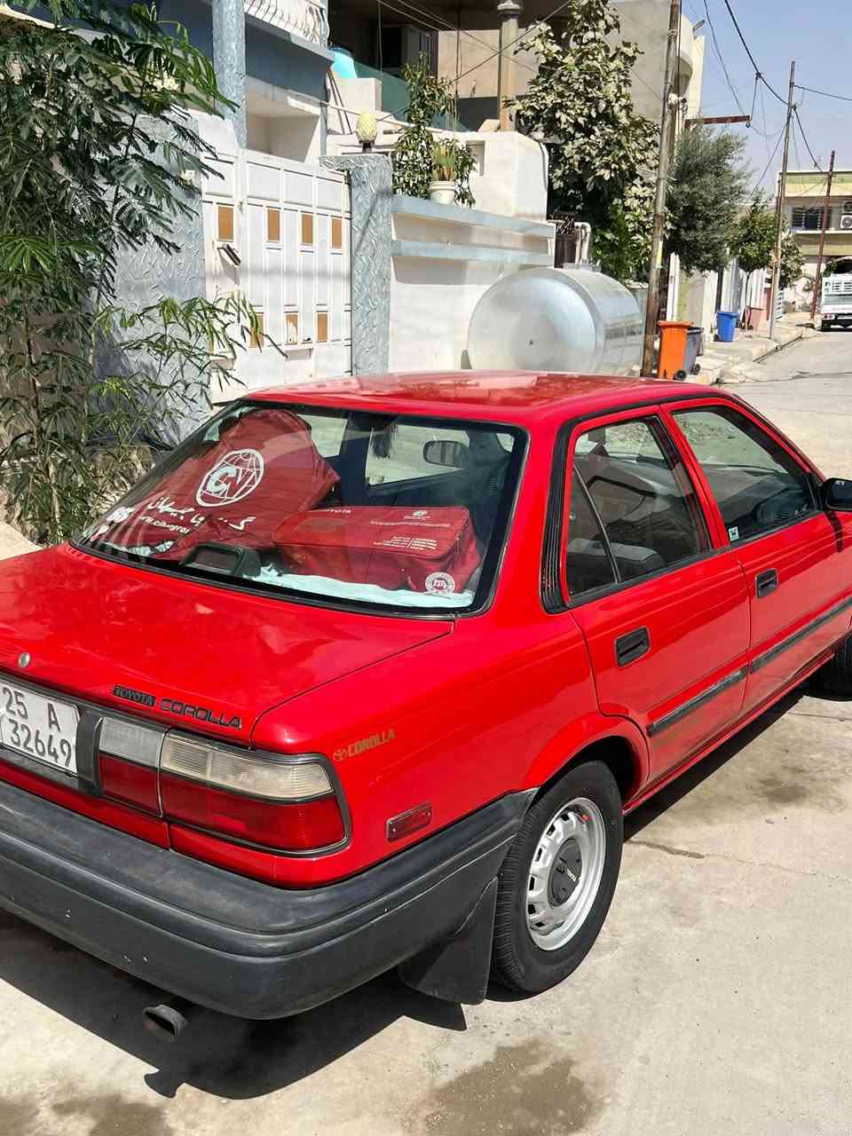 كورلا 1992 كندي
السيارة كلها ليبل واحد 
بدون اي قطعة تبديل 
ماشية٢٦٠الف حقيقي
كير عادي
مشروع وطني 
السيارة على وضع الشركة
حتى السبير بعد شركة
رقم كركوك 
مكان السيارة كركوك
السيارة جاهزة بدون اي نواقص 
***********
