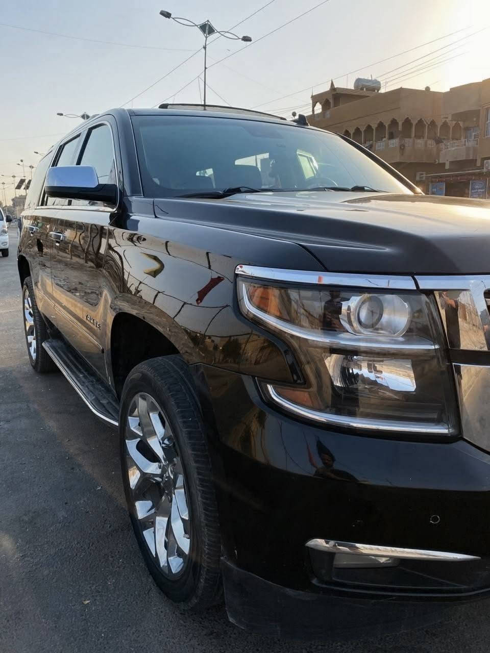 شوفرليت تاهو خليجي LTZ 2015
فول السياره واستخدام شخصي 

كفاله من صبغ بيهه بارد 3 مكانات بسيطه

مواصفات ميحتاج اشرحها موضحئ بل صوره 

لوووك السياره 

السعر خاص  

مكان سياره بغداد للتواصل واتساب
***********
