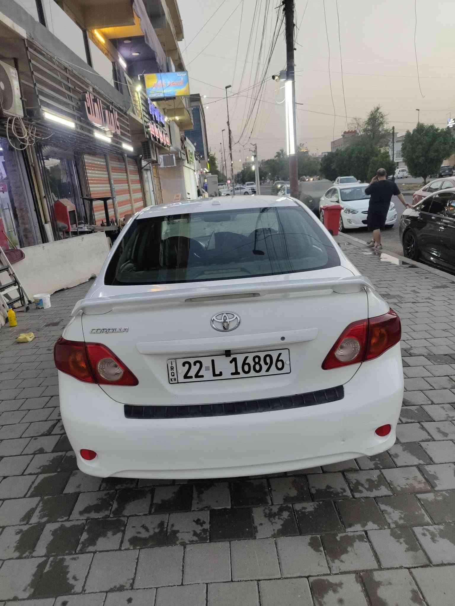كورلا موديل 2009 وارد امريكي
محرك 1800
كير ومكينه بلادي كفالة ماشية164 بيها فقط البنيد مبدل ابلادي وقطع صغيره بلجاملغ الخلفي بارد بدون صبغ الباقي كفالة مكينه كير الغود شواصي كله بلاد السياره نضيفه حيل وبلواقع احله مال جناي ما متعوبه ومداريه حيل مكان بغداد شارع فلسطين 
السعر ب110 وبيها مجال ***********

