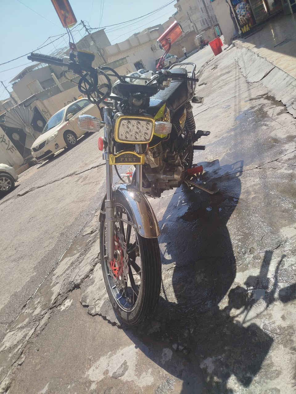 السلام عليكم 
بارت عيتاني سوري موديل 2024 🏍️
محرك نظيف 
دراجة جيدة  كهرباء كاملة
مطلوب 600 الف  
📍تواجد اربيل طيراوه
للتواصل📞 
***********
