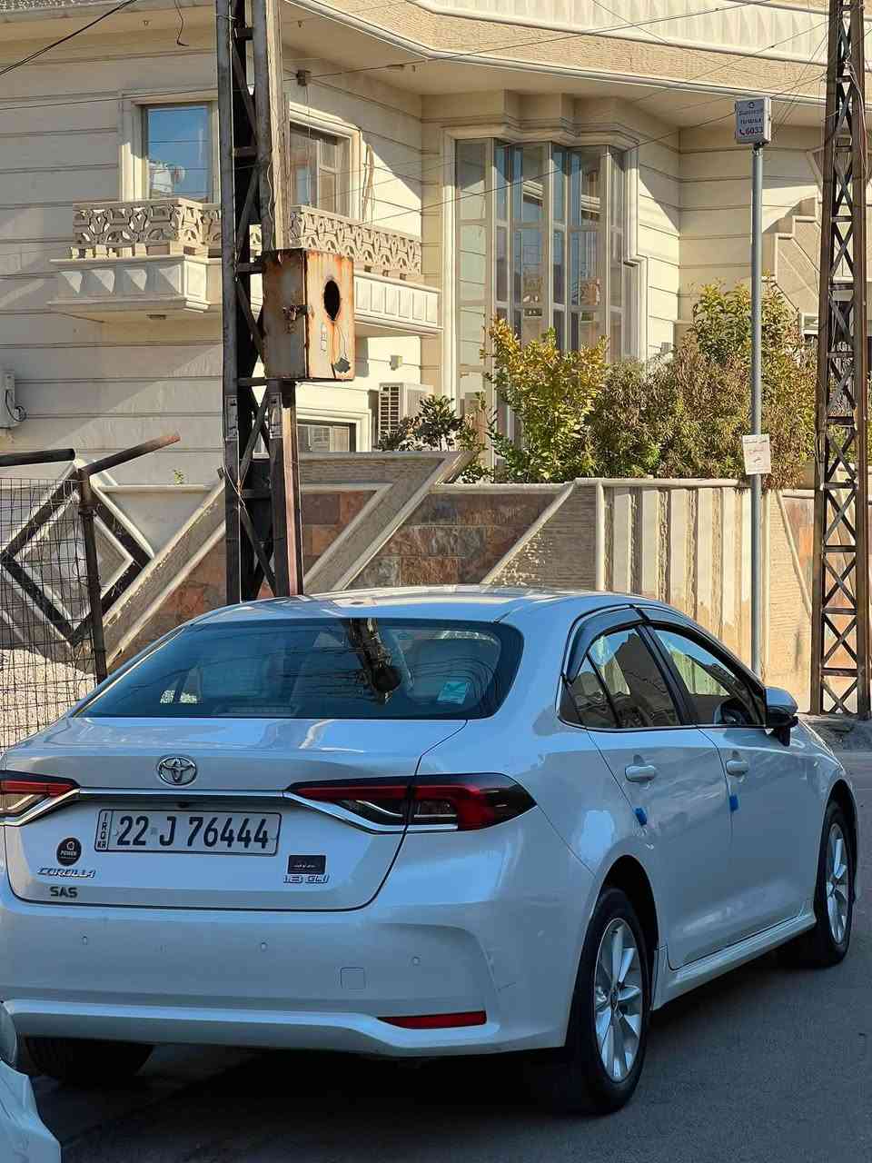 السلام عليكم
كورلا 2022 

ساز خليجيه 

رقم أربيل ب اسمي 

ماشيه 58km

كفاله عامه عدا شبر بارد بالجاملغ الأمامي
والدعاميه الاماميه مصبوغه 
وبيها رصعتين بالهلالين

السعر : 162$ وبيها مجال 

المكان : بغداد العامريه قرب خدمي المطار 

للاستفسار: ***********
