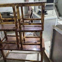 طقم طبلات • خشب صاج • ٥ قطع