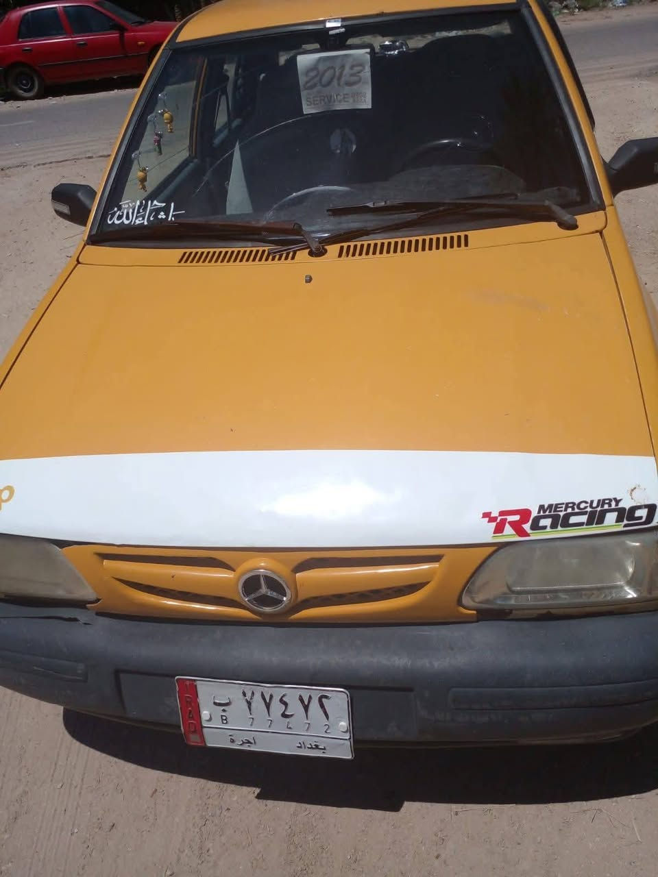 سلام وعليكم
سيارة سايبه 🚖

موديل ٢٠١٣ 

رقم بغداد  تحويل ثاني يوم

سيارة كير محرك شررط

ترهم بيع وترهم مرواس 
السعر ٢٦ ورقة وبيهاا مجال بسيط 
حديثه ***********
