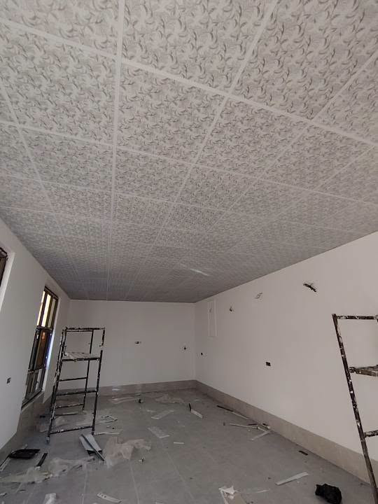 جزء بسيط من اعمالنا تغليف سندويش سقف ثانوي
***********
